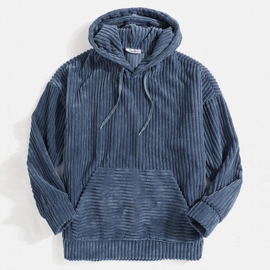 PREMIUM CORDUROY PULLOVER HOODIE