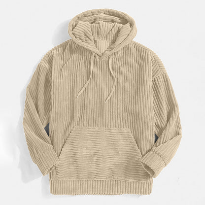 PREMIUM CORDUROY PULLOVER HOODIE