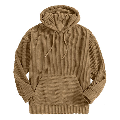 PREMIUM CORDUROY PULLOVER HOODIE