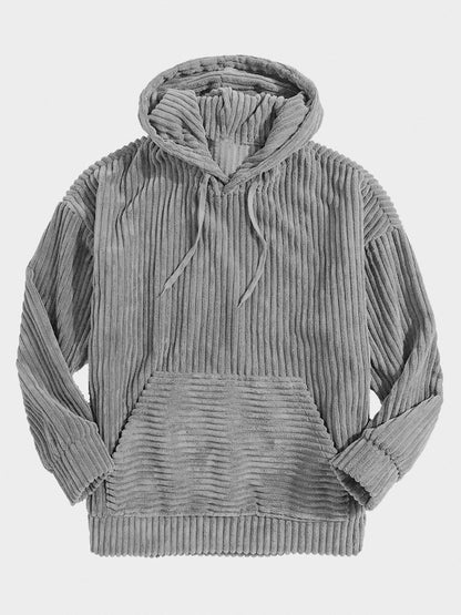 PREMIUM CORDUROY PULLOVER HOODIE