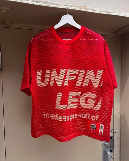 Oversized Mesh Jersey ™ | Red