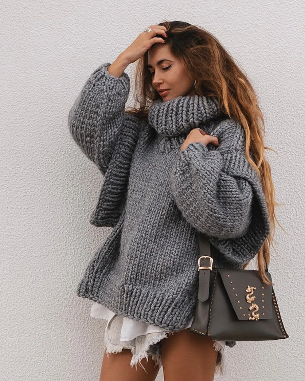 Celine™ | Cozy Oversized Turtleneck